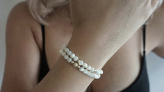 Mother of Pearl Bracelet Set (2 Bracelets)